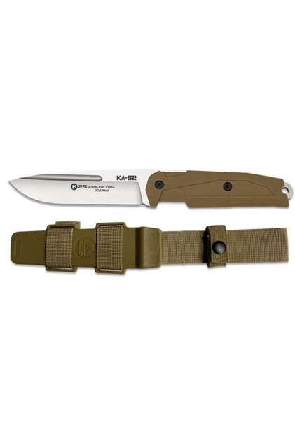 Μαχαίρι KA-52 Knife Coyote Rubber Handle 11.50cm 32687