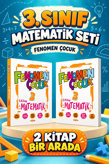 3.SINIF FENOMEN MATEMATİK (2 KİTAP)