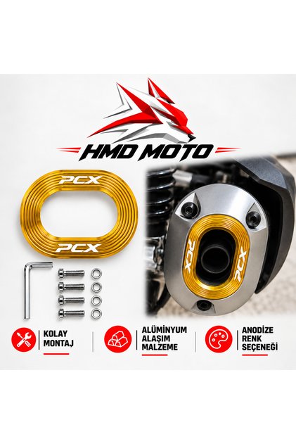 PCX EGZOZ UCU CNC kırmızı pcx oem 2021-2026 MODEL