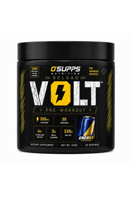 Osbus Reload Volt Pre Workout - Energy Flavor - 330g - 30 Servings