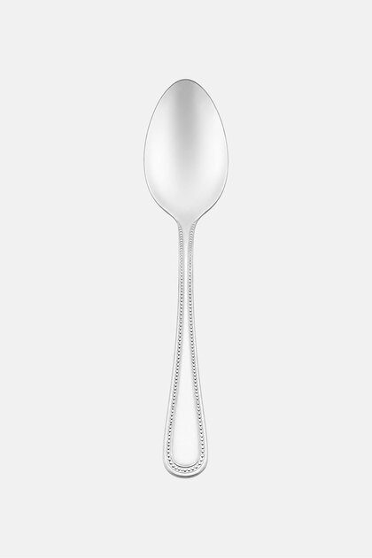 Bead Tea Spoon, Silver