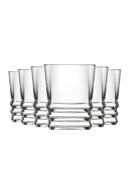 6-Piece Glass Set 80 ml Clear 80 ml