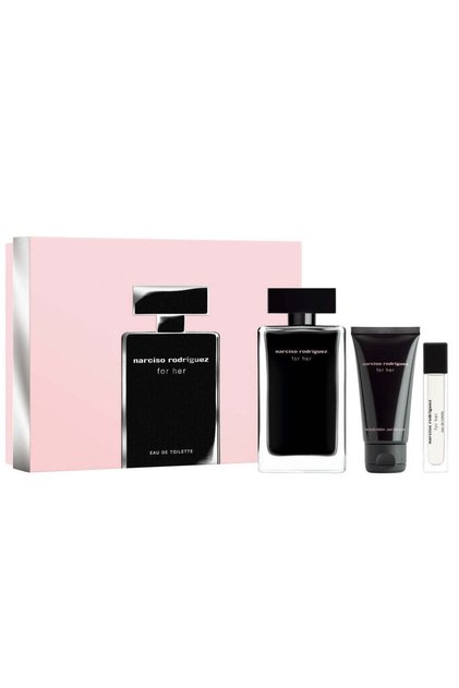 FOR HER (W) SET EDT 100 ml + EDT PURSE SPRAY 10 ml + HER BODY LOTION 50 ml