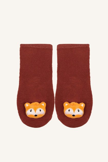 3D Dog Figured Cotton Long Socks for Baby Boy I6950A5Ns