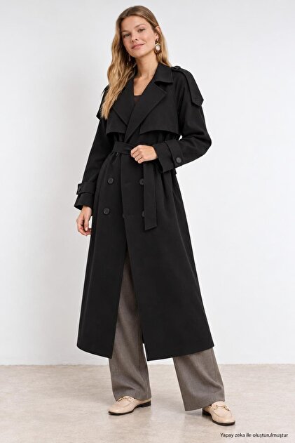 Premium Oversize Belted Trenchcoat