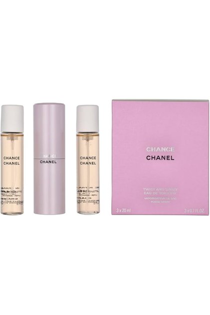 CHANCE (W) EDT 3x20 مل رذاذ سفر قابل لإعادة التعبئة