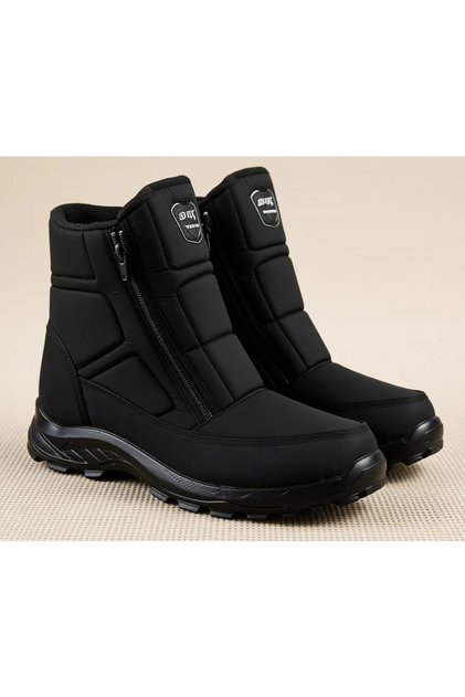 Kemal Aygün-Scooter Watertight Erkek Fermuarlı Kar Botu Su Geçirmez Kışlık Bot