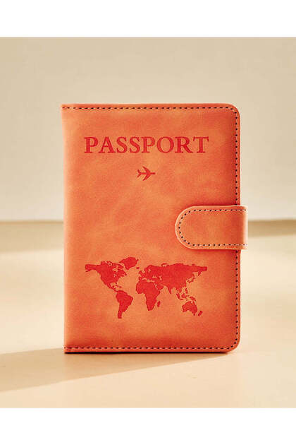 Pink Passport Holder