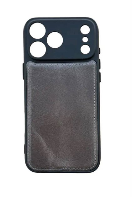 100% Genuine Leather 17 Pro Max Case with Magsafe Feature