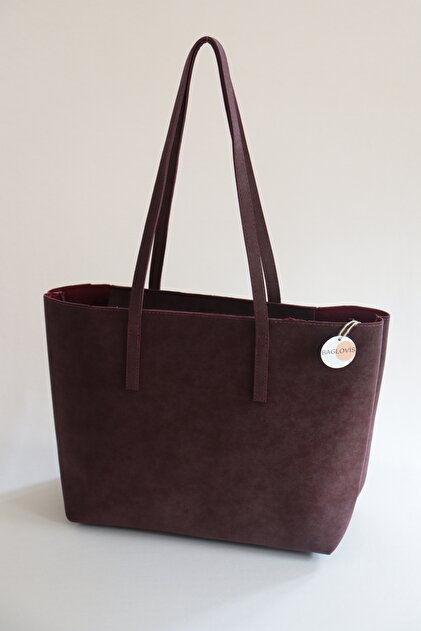 Nubuck Texture Large Size Laptop Briefcase and School Bag Shoulder and Shoulder Bag En42 Size30