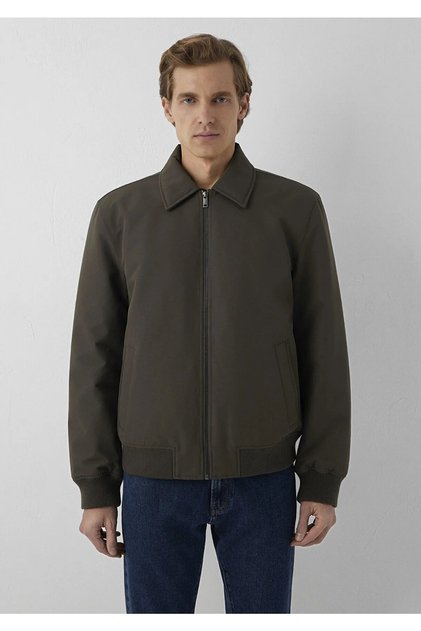 Jacket black olive