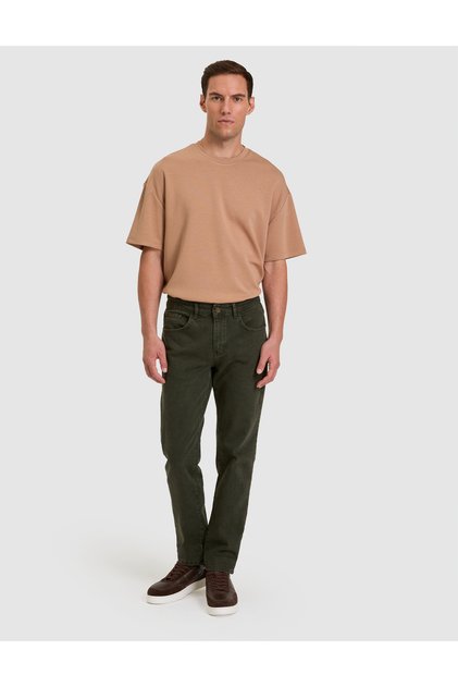 Khaki New Slim Fit Jean Trousers 50333849-Vr027