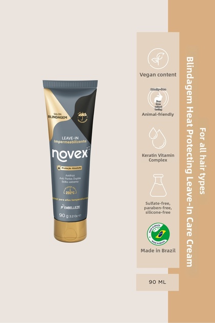Blindagem - Heat Protector and Anti-Scald Leave-In Care Cream 90g