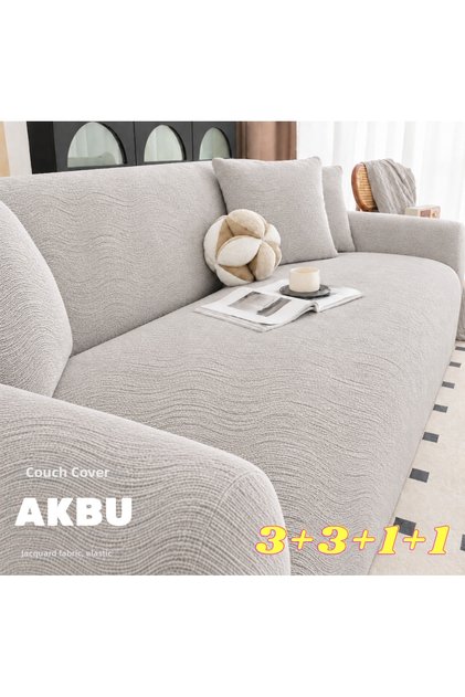 Jacquard Sofa Cover | Sofa Bed Cover | Elastic Sofa Cover | Sofa Cover 3311