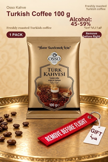 Osso Turkish Coffee 100 g X 1 Pack - Turkish Coffee
