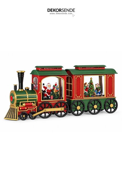 New Year's Snow Globe Trende Santa Claus Model 47X20 cm
