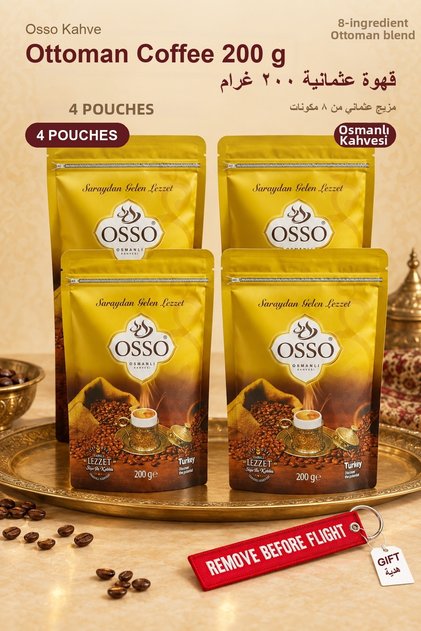 Osso Ottoman Coffee 200 g X 4 Pouches - Ottoman Coffee