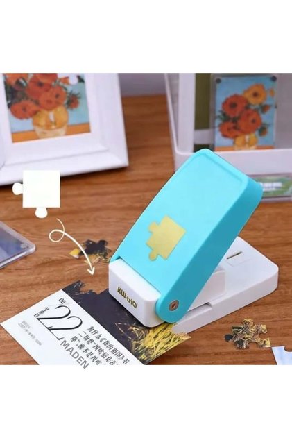 Puzzle Shaped Paper Punch Craft Punch – Shaped Punch – Shape Size 3X3 cm - Scrapbook, Hobby and