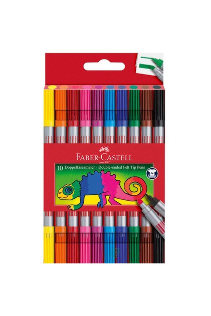 FABER-CASTELL CARIOCA 10 CULORI 2 VÂRFURI