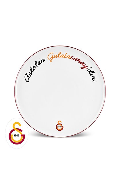 X Galatasaray Licensed Pizza Plate 32 cm