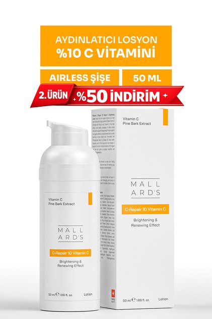 C-Force 10 Losyon, Aydınlatıcı ve Yaşlanma Karşıtı C Vitamini Losyonu (%10), 50 ml