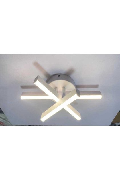 Plafoniera LED Alb Moderna 24W Lumina clada, 3 Tipuri De Lumina D 25 x H 7 cm