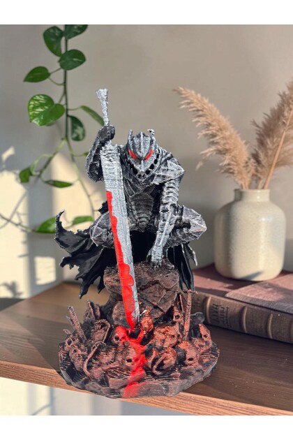 Berserk Guts Berserker Armor 10 cm Figür - Hediyelik Koleksiyonluk Hobi Masaüstü Biblo