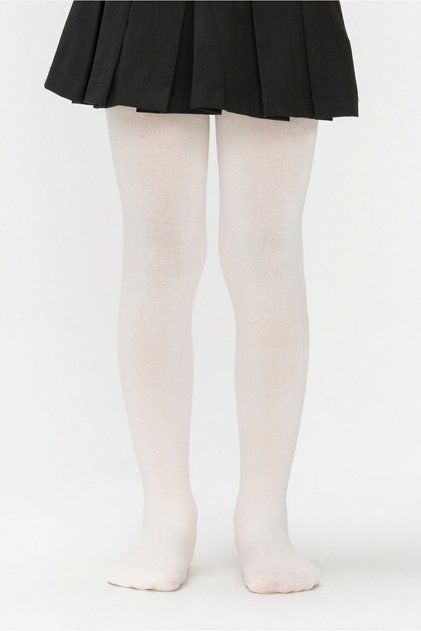 Vanilla Color Girl's Bamboo Pantyhose