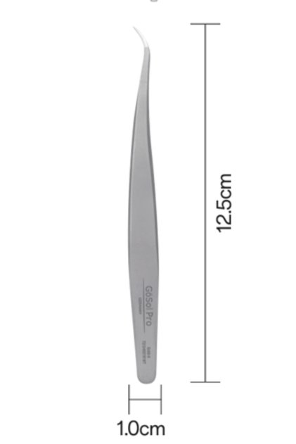 Gösol Eyelash Tweezers 12.5 cm - 158