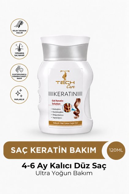 Saç Keratin Brezilya Fönü - Kalıcı Düzlük Düzleştirici Botox 120 ml