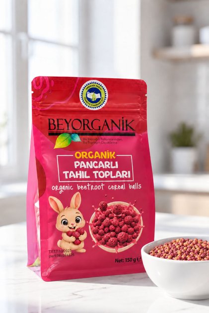 Organik Pancarlı Tahıl Topları 150gr