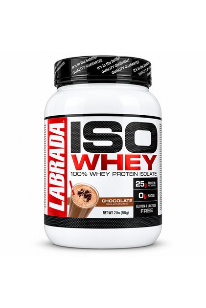 Labrada ISO 100% Whey Protein Isolate 2lb Chocolate