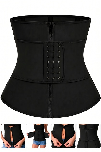 Çift Balenli Termal Bel Korsesi, Sauna Etkili Terletici Toparlayıcı AGRAfLI Korse Kemer, Unisex
