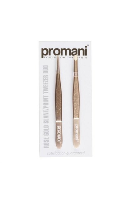 Rose Gold 2-Piece Tweezers Set Pr-928
