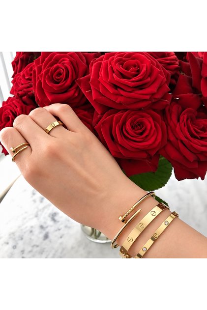 Set 3 Brățări Golden DeLuxe