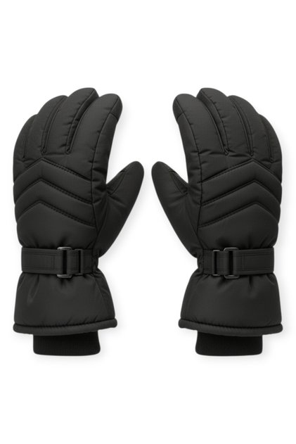 Daily Snow Ski Gloves with Fleece Inside and S-L-Xl Size Options | Windproof Lightweight Snow Gloves