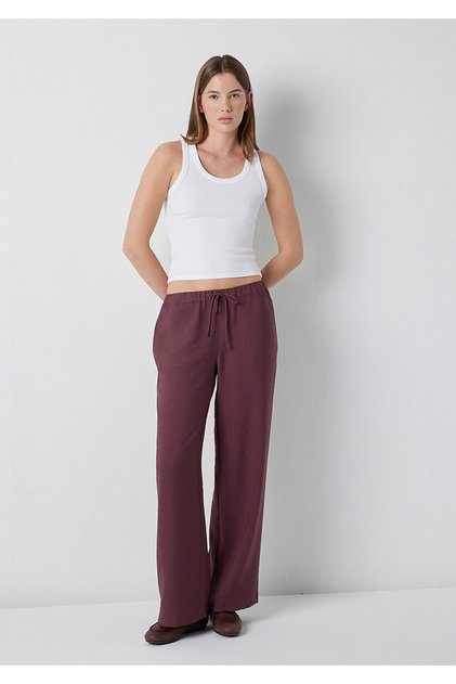 Burgundy Trousers 1011276-70421