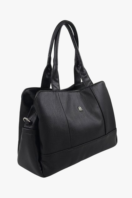 67-8098 Women's Black Shoulder and Shoulder Bag