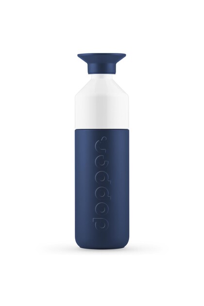 Insulated Thermos Bottle 580 ml - Wave Blue