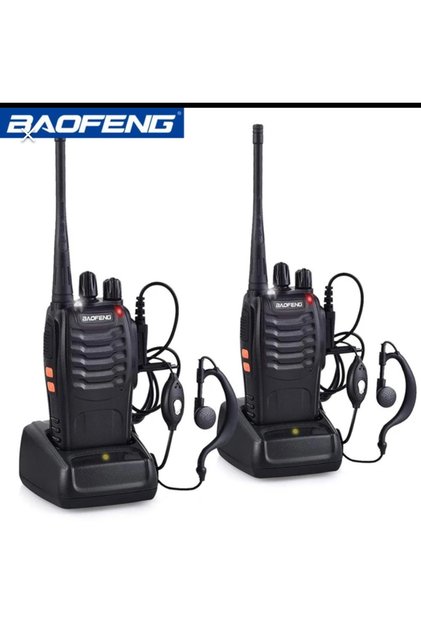 Two-Way Radio - 2 Pack, Rechargeable,