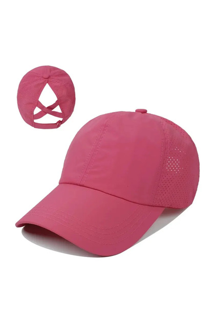 red Tongue Hat Women Mesh Breathable Sun Protection Hat In Summer Stay Cool & Stylish Adjustable Bre