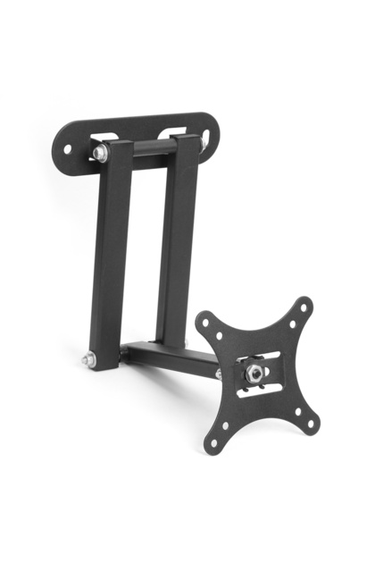 black Universal Retractable TV Mounts Wall Mount Bracket Load Bearing 30KG For 17 to 32 inches