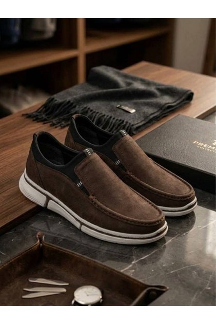 Genuine Leather Large Size 45-46-47- Lightweight Soft Seasonal Men's Shoes
