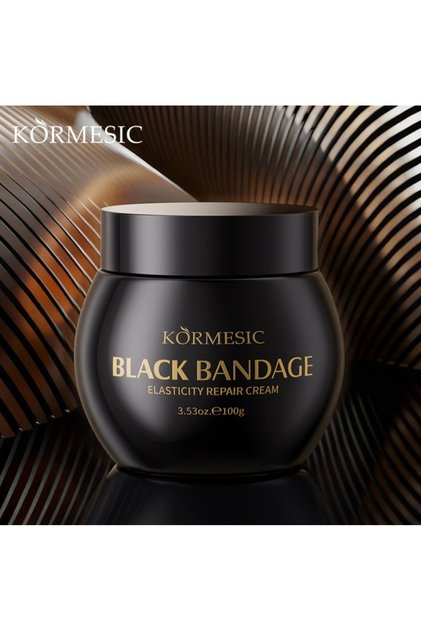 Black Bandage Repair Cream 100g – Firming & Elasticity Face Moisturiser for Smoother, Supple & Defined-Looking Skin