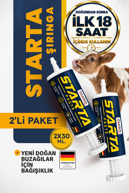Starta Buzağı Başlangıç Şırıngası 2 adet
