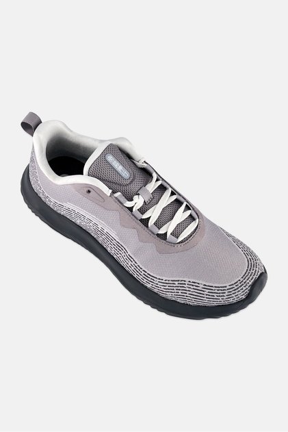 Men Cross Lace Up Training Shoes, Grey