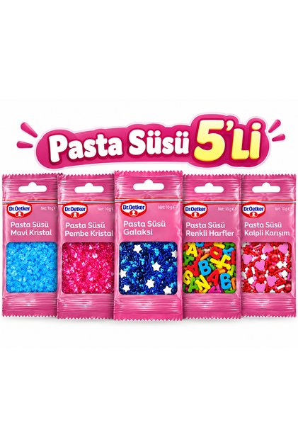 5’li Pasta Süsü Şöleni 🎉