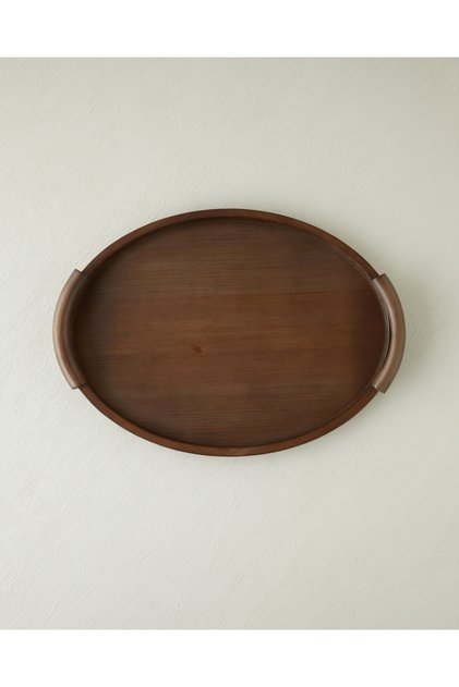 Denita Mdf Dekoratif Tepsi 50x36 cm Kahve
