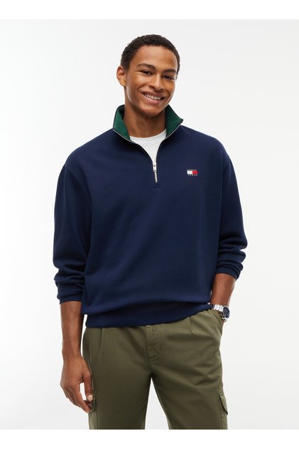 Sweatshirt, L, Koyu Mavi