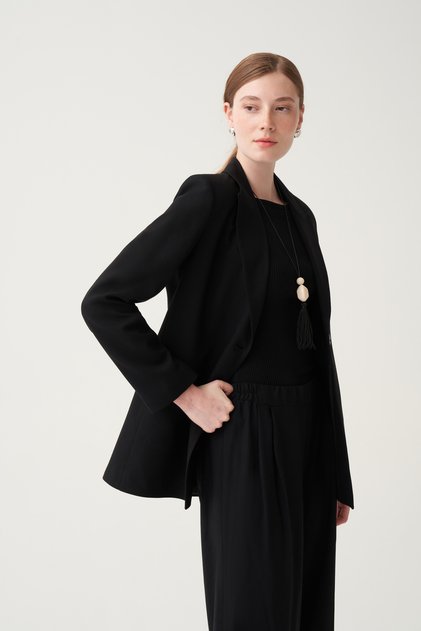 Keten Blazer Ceket